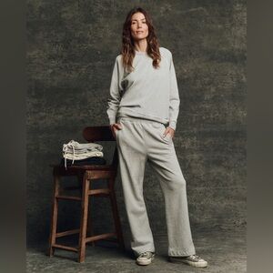 The Great Grey Heathered Victory Sweatpants